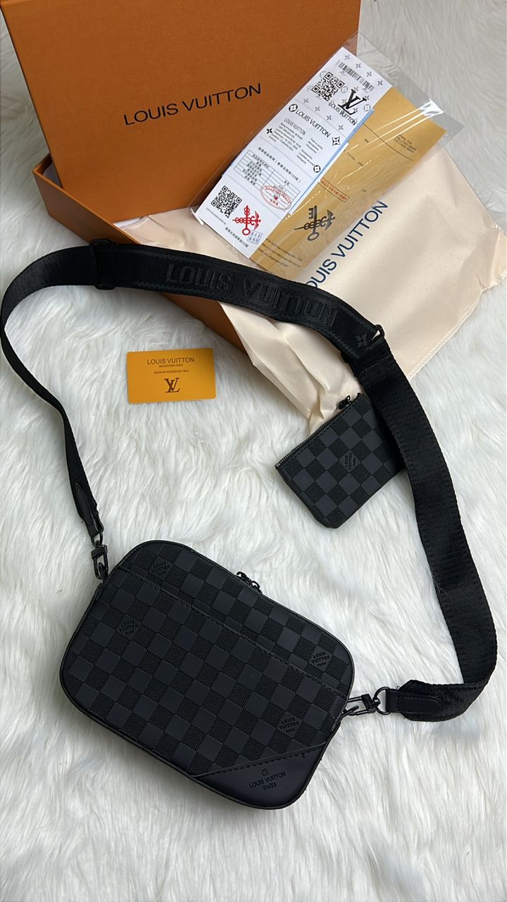 Louis Vuitton Alpha Damier Graphite + BOX